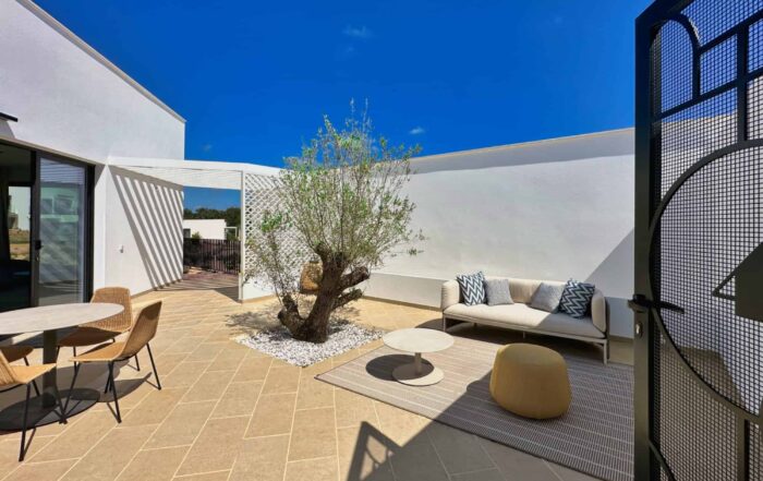 Paraíso Azul, Patio van Casa 8